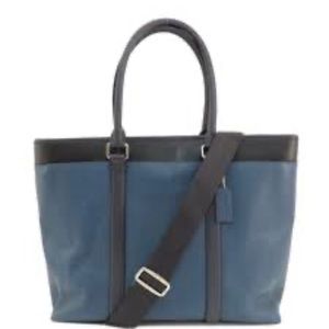 COACH Colour Blocked Business Shoulder Crossbody Tote Size H12.5’ XW15’X…